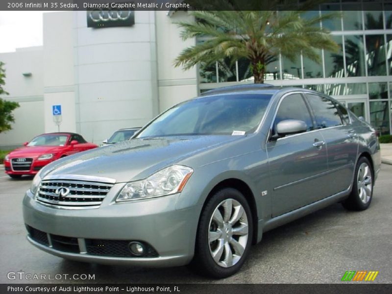 Diamond Graphite Metallic / Graphite 2006 Infiniti M 35 Sedan