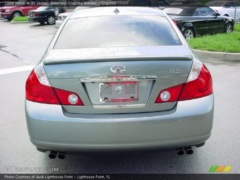 Diamond Graphite Metallic / Graphite 2006 Infiniti M 35 Sedan