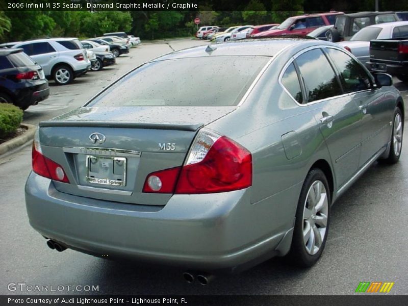 Diamond Graphite Metallic / Graphite 2006 Infiniti M 35 Sedan