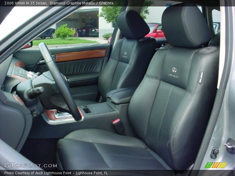 Diamond Graphite Metallic / Graphite 2006 Infiniti M 35 Sedan
