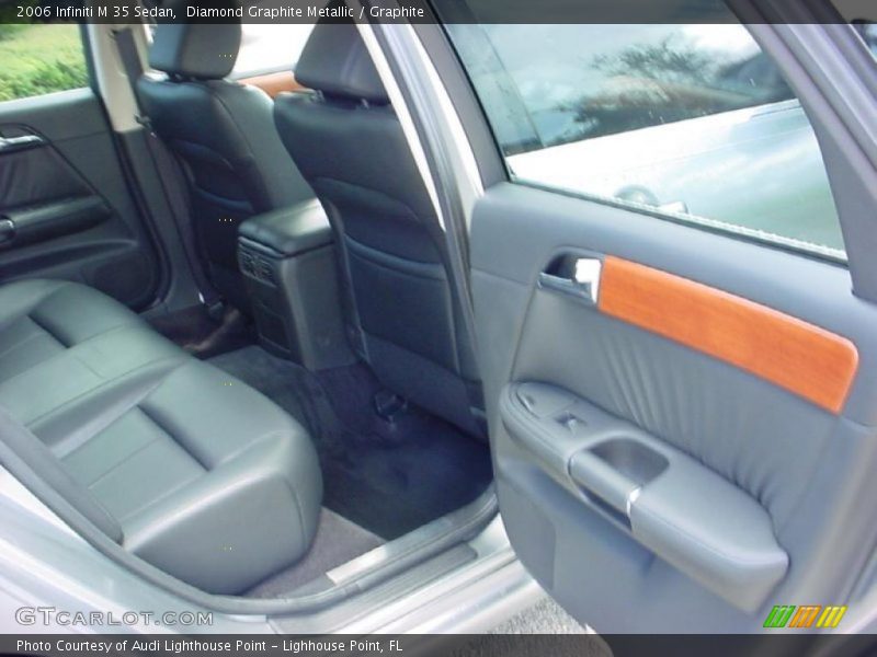Diamond Graphite Metallic / Graphite 2006 Infiniti M 35 Sedan
