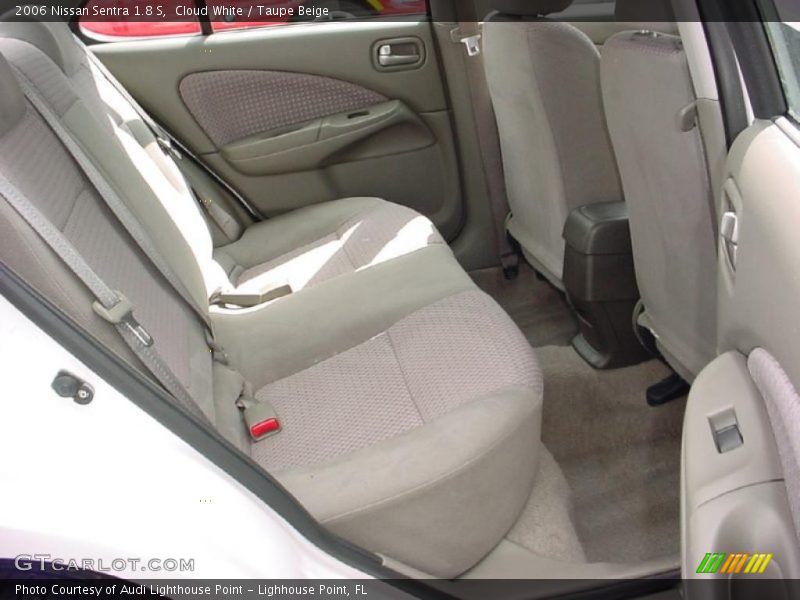 Cloud White / Taupe Beige 2006 Nissan Sentra 1.8 S