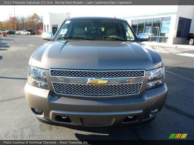 Mocha Steel Metallic / Light Cashmere/Dark Cashmere 2011 Chevrolet Suburban LTZ 4x4