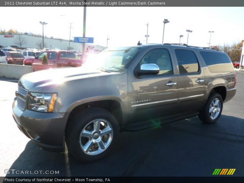 Mocha Steel Metallic / Light Cashmere/Dark Cashmere 2011 Chevrolet Suburban LTZ 4x4