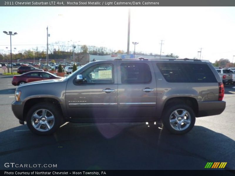 Mocha Steel Metallic / Light Cashmere/Dark Cashmere 2011 Chevrolet Suburban LTZ 4x4