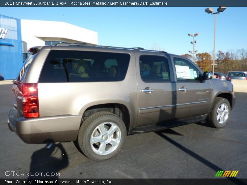 Mocha Steel Metallic / Light Cashmere/Dark Cashmere 2011 Chevrolet Suburban LTZ 4x4
