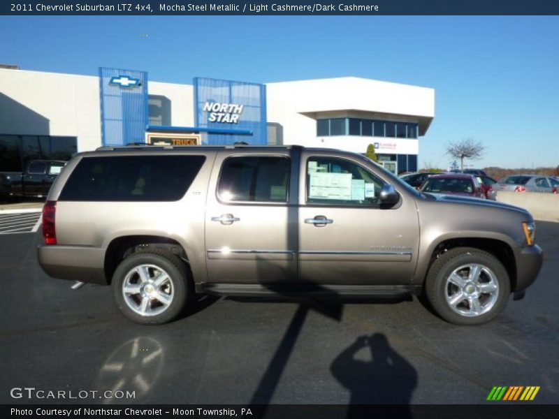 Mocha Steel Metallic / Light Cashmere/Dark Cashmere 2011 Chevrolet Suburban LTZ 4x4