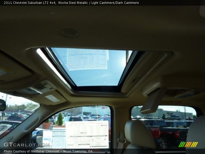 Sunroof of 2011 Suburban LTZ 4x4