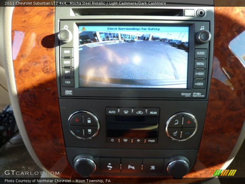 Controls of 2011 Suburban LTZ 4x4