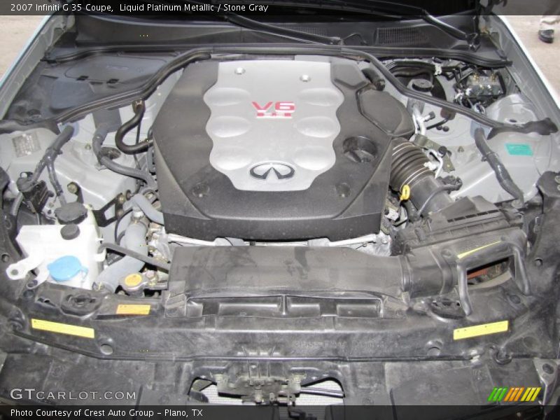 Liquid Platinum Metallic / Stone Gray 2007 Infiniti G 35 Coupe