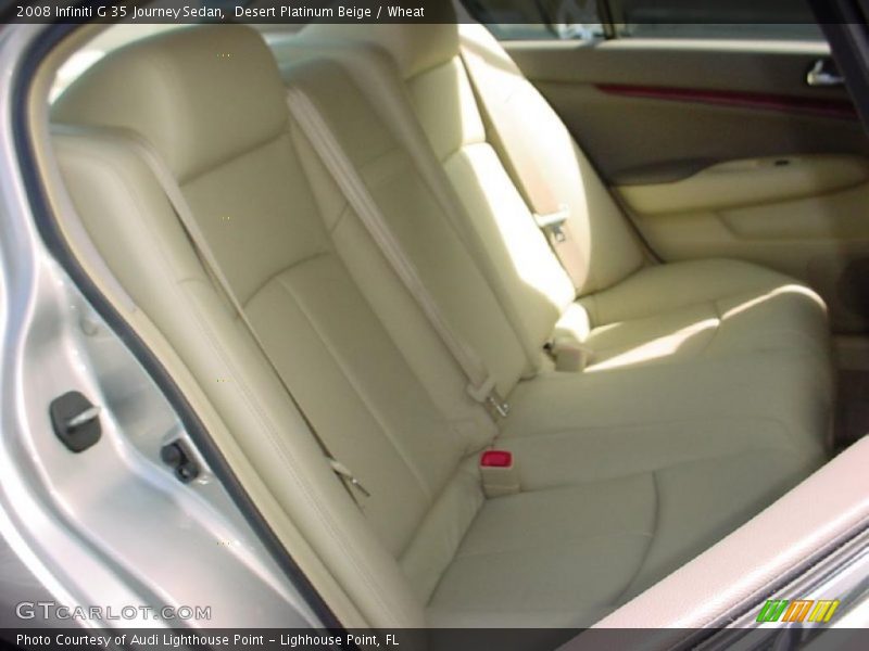 Desert Platinum Beige / Wheat 2008 Infiniti G 35 Journey Sedan