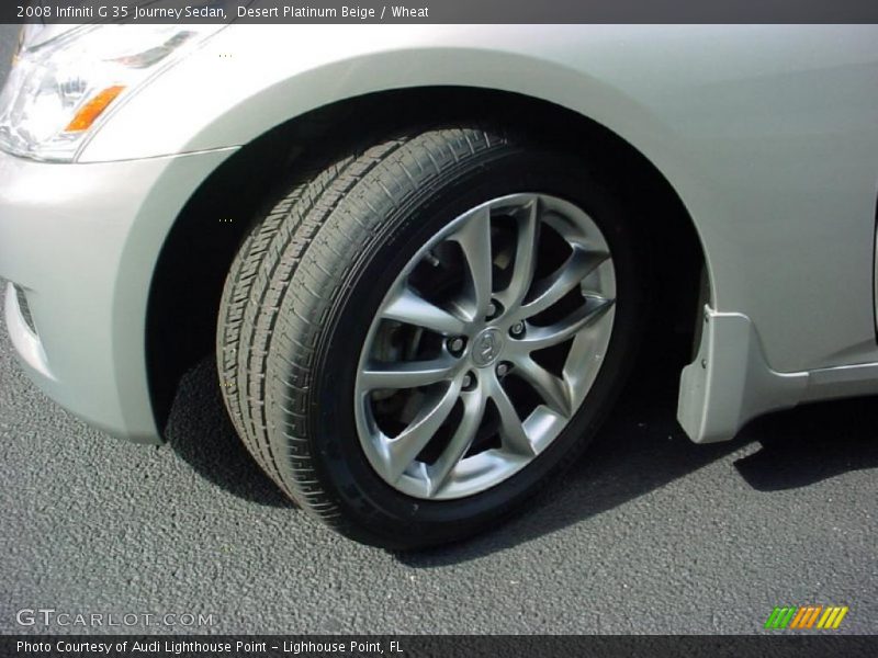 Desert Platinum Beige / Wheat 2008 Infiniti G 35 Journey Sedan