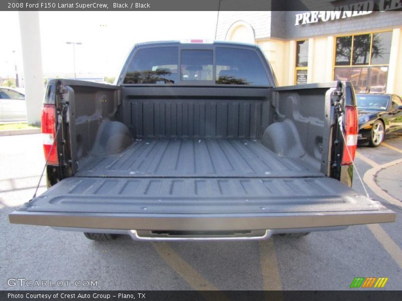 Black / Black 2008 Ford F150 Lariat SuperCrew