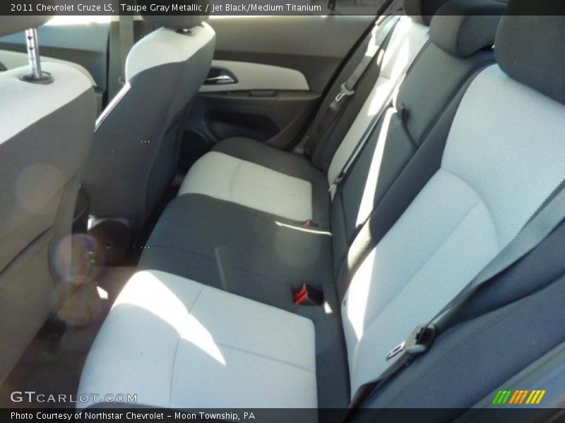 Taupe Gray Metallic / Jet Black/Medium Titanium 2011 Chevrolet Cruze LS