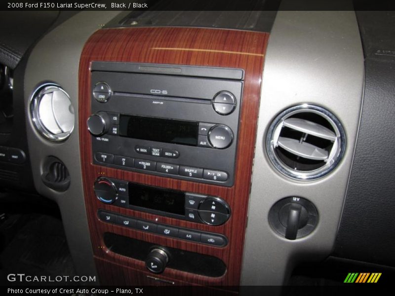 Black / Black 2008 Ford F150 Lariat SuperCrew