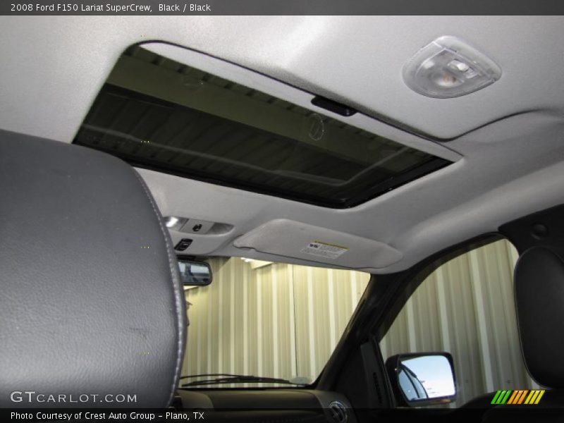 Black / Black 2008 Ford F150 Lariat SuperCrew