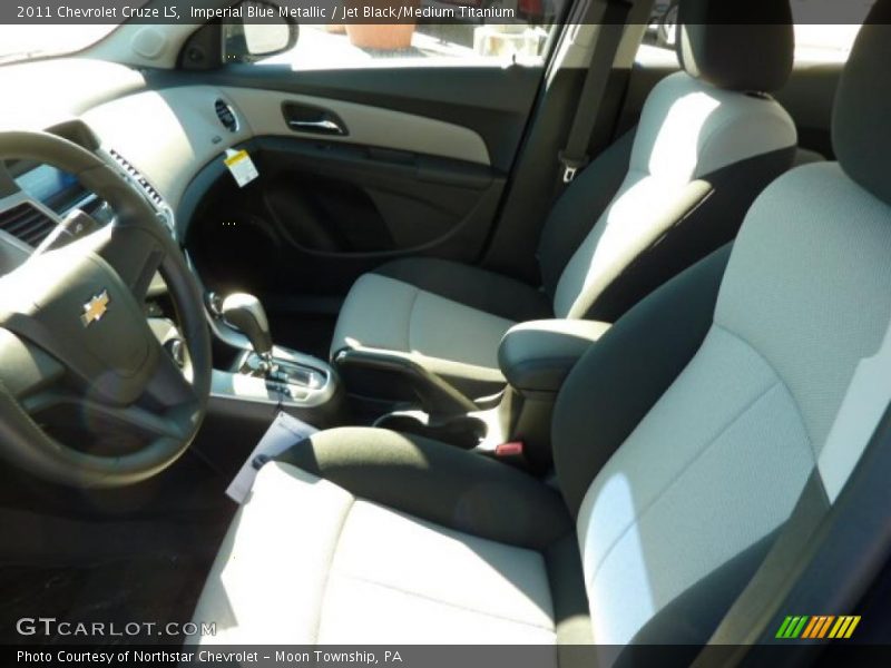 Imperial Blue Metallic / Jet Black/Medium Titanium 2011 Chevrolet Cruze LS