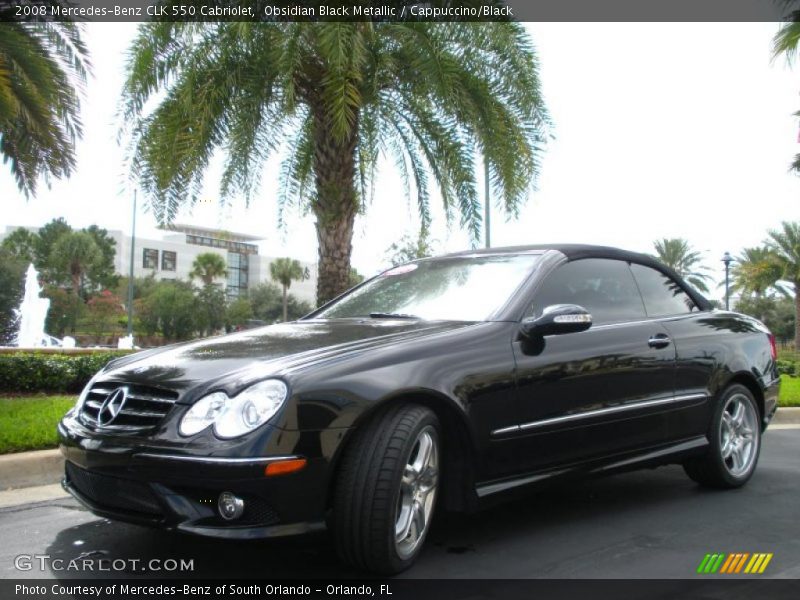 Front 3/4 View of 2008 CLK 550 Cabriolet