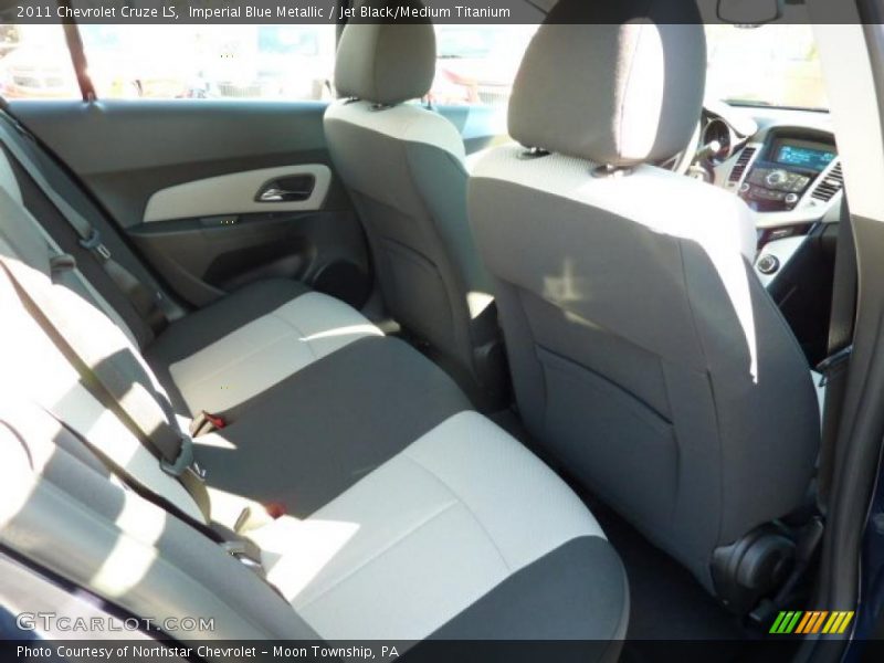 Imperial Blue Metallic / Jet Black/Medium Titanium 2011 Chevrolet Cruze LS