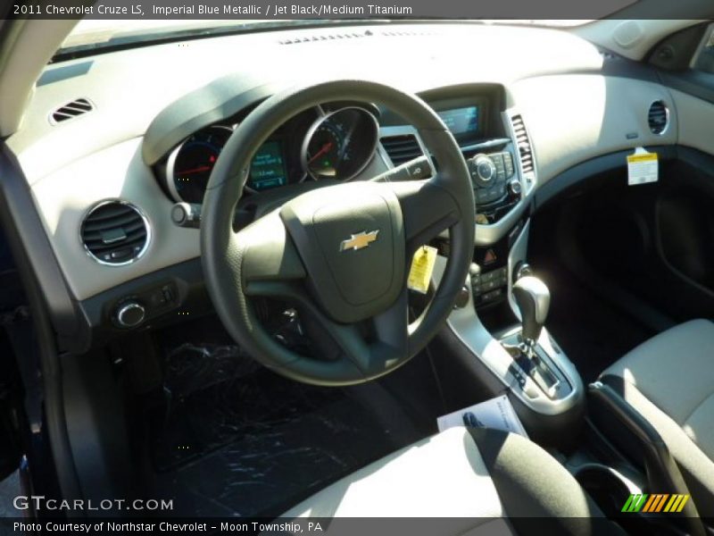 Jet Black/Medium Titanium Interior - 2011 Cruze LS 