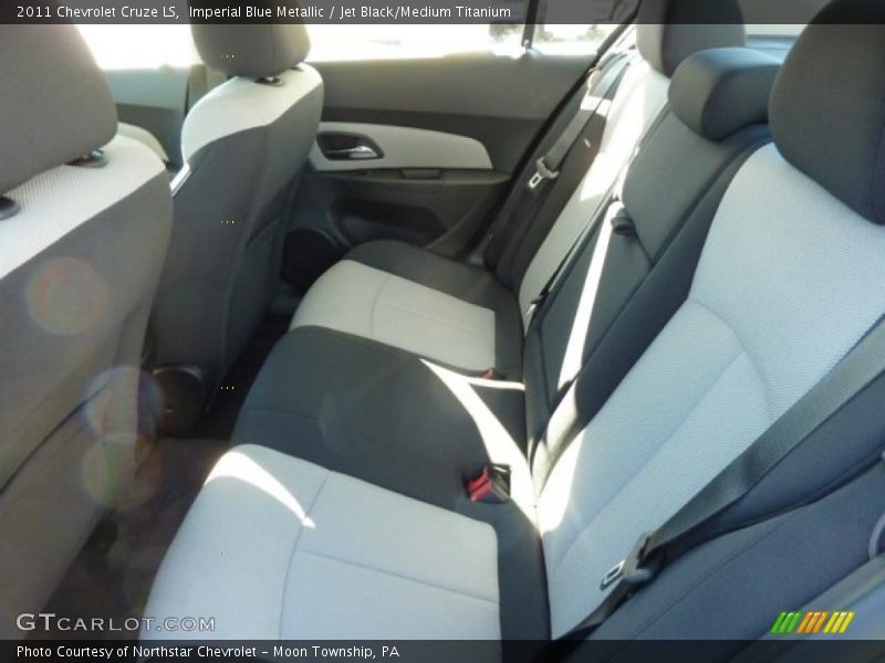 Imperial Blue Metallic / Jet Black/Medium Titanium 2011 Chevrolet Cruze LS