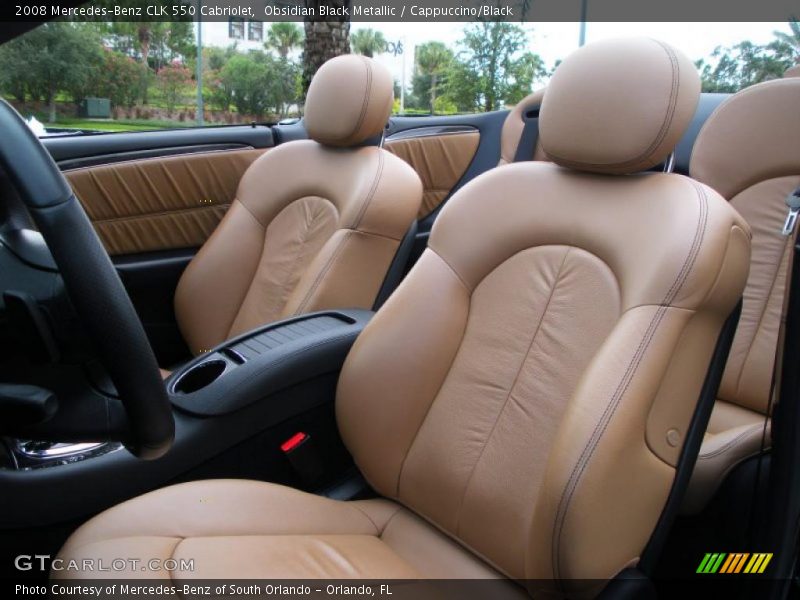  2008 CLK 550 Cabriolet Cappuccino/Black Interior