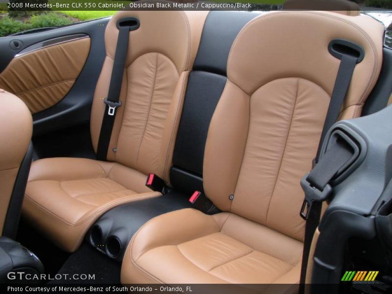 2008 CLK 550 Cabriolet Cappuccino/Black Interior