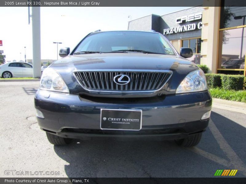 Neptune Blue Mica / Light Gray 2005 Lexus RX 330