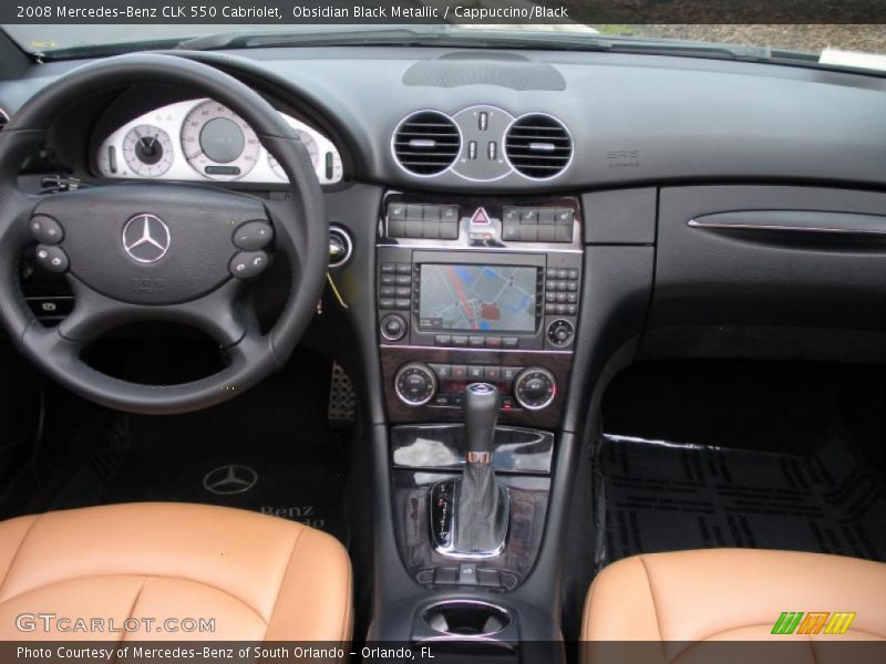 Dashboard of 2008 CLK 550 Cabriolet