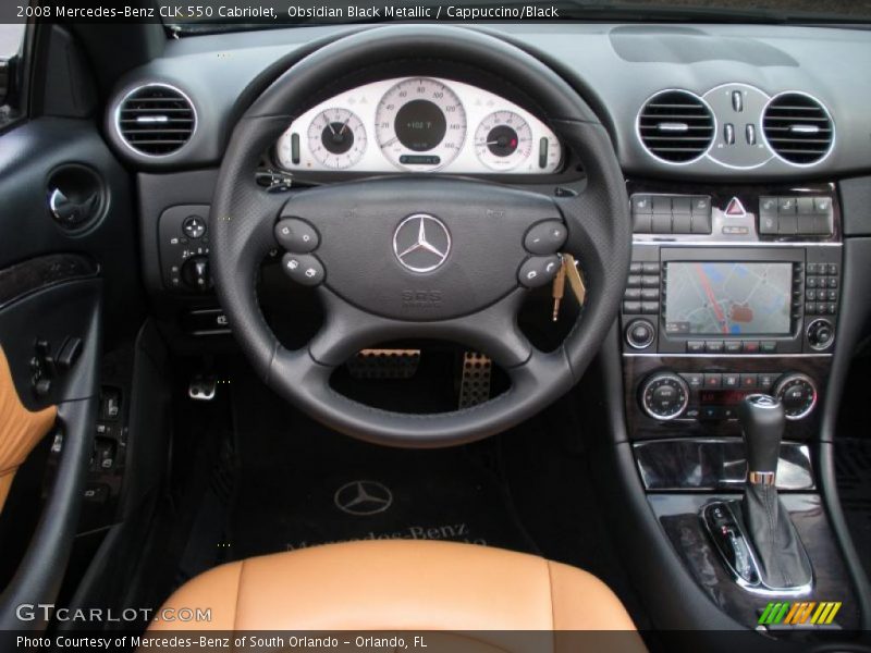 Dashboard of 2008 CLK 550 Cabriolet