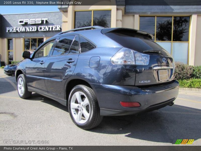 Neptune Blue Mica / Light Gray 2005 Lexus RX 330
