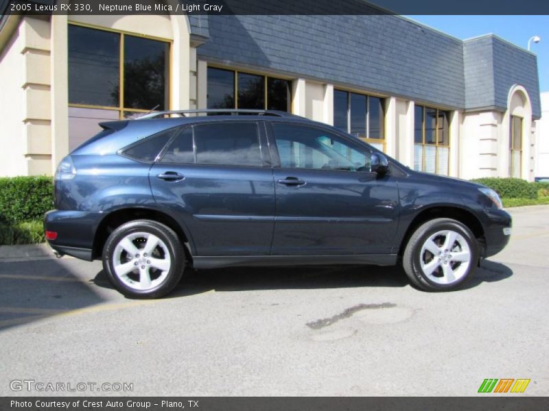 Neptune Blue Mica / Light Gray 2005 Lexus RX 330