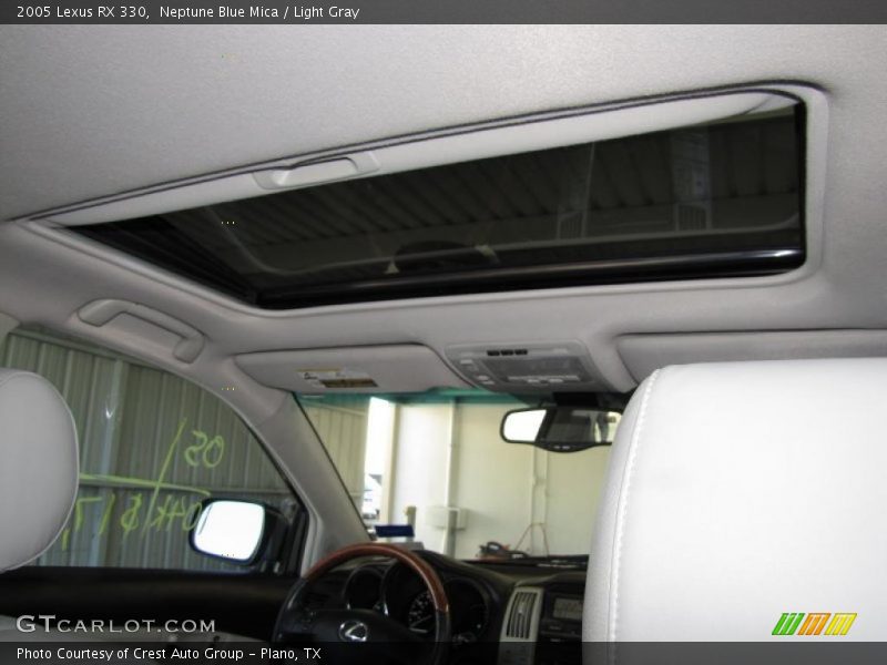 Neptune Blue Mica / Light Gray 2005 Lexus RX 330