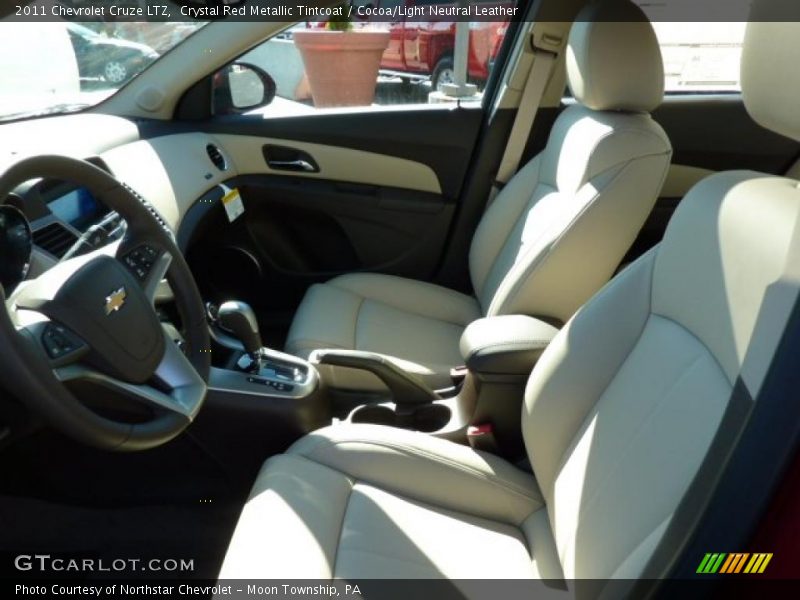  2011 Cruze LTZ Cocoa/Light Neutral Leather Interior