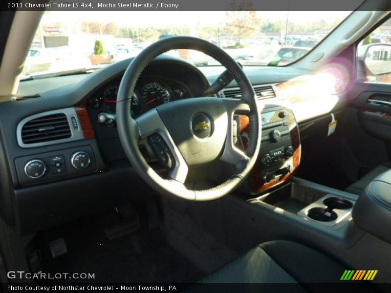 Mocha Steel Metallic / Ebony 2011 Chevrolet Tahoe LS 4x4