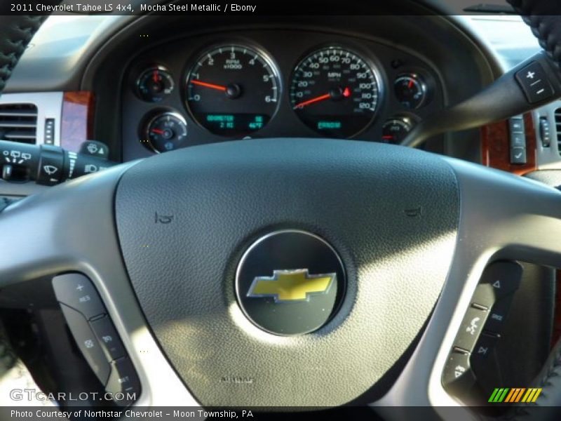 Mocha Steel Metallic / Ebony 2011 Chevrolet Tahoe LS 4x4