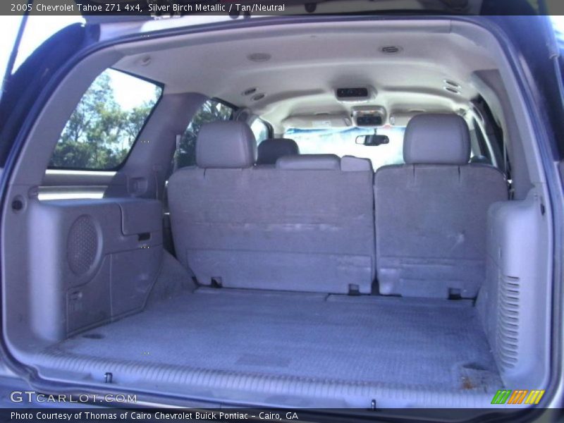 Silver Birch Metallic / Tan/Neutral 2005 Chevrolet Tahoe Z71 4x4