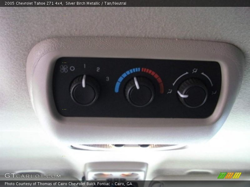 Silver Birch Metallic / Tan/Neutral 2005 Chevrolet Tahoe Z71 4x4