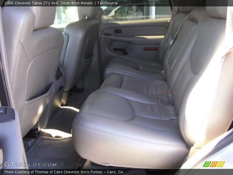 Silver Birch Metallic / Tan/Neutral 2005 Chevrolet Tahoe Z71 4x4