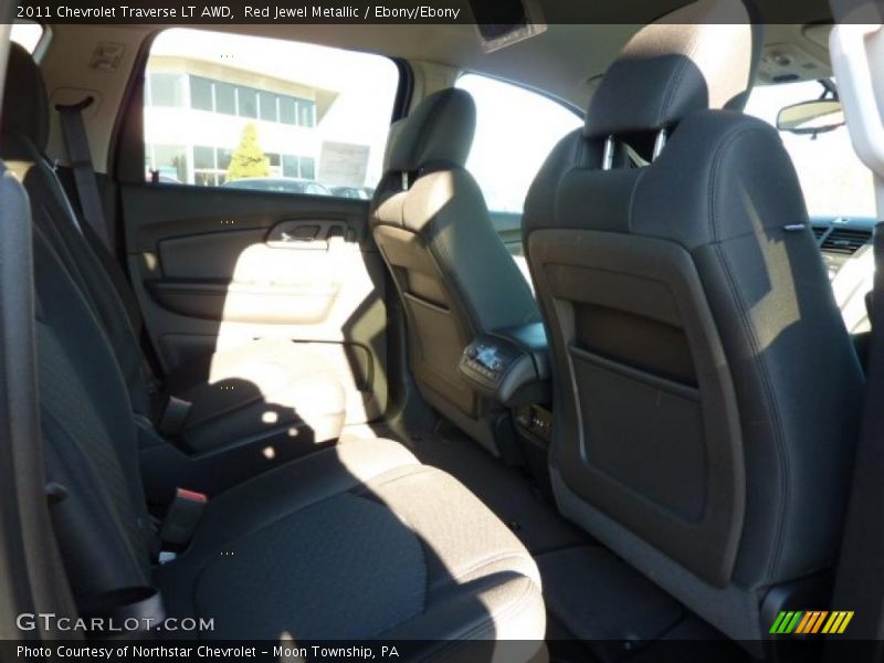 Red Jewel Metallic / Ebony/Ebony 2011 Chevrolet Traverse LT AWD