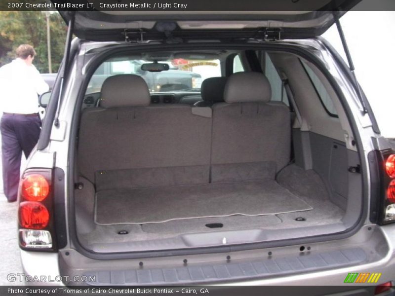 Graystone Metallic / Light Gray 2007 Chevrolet TrailBlazer LT