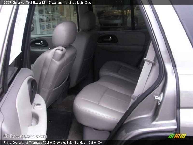 Graystone Metallic / Light Gray 2007 Chevrolet TrailBlazer LT