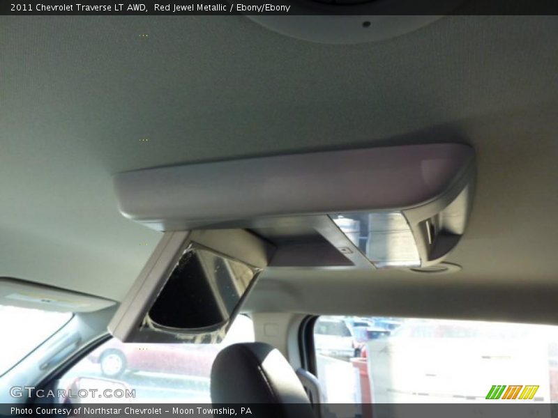 Red Jewel Metallic / Ebony/Ebony 2011 Chevrolet Traverse LT AWD