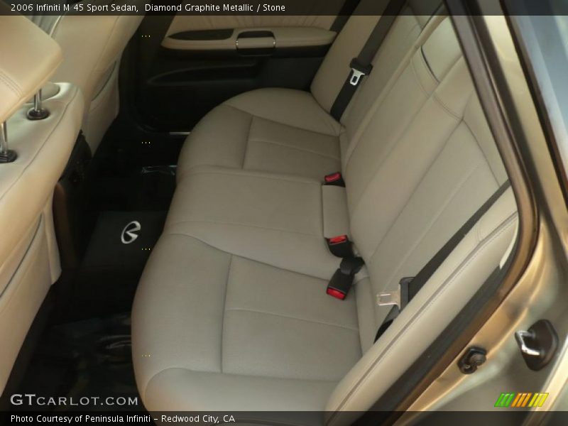 Diamond Graphite Metallic / Stone 2006 Infiniti M 45 Sport Sedan