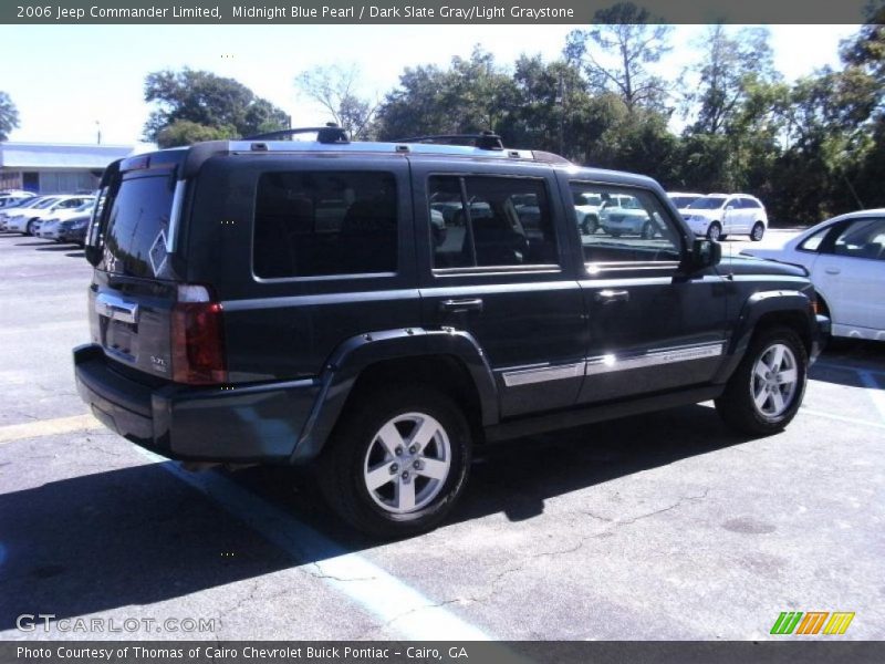 Midnight Blue Pearl / Dark Slate Gray/Light Graystone 2006 Jeep Commander Limited
