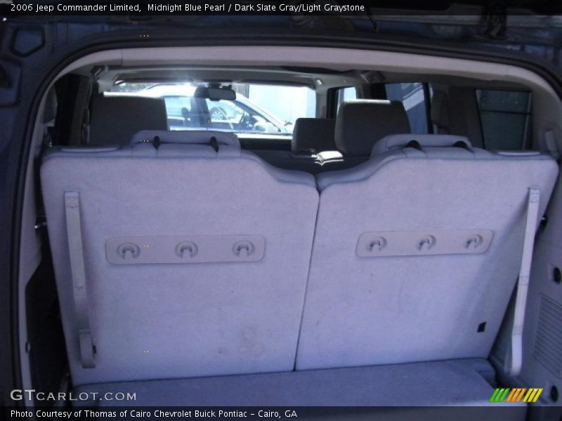 Midnight Blue Pearl / Dark Slate Gray/Light Graystone 2006 Jeep Commander Limited