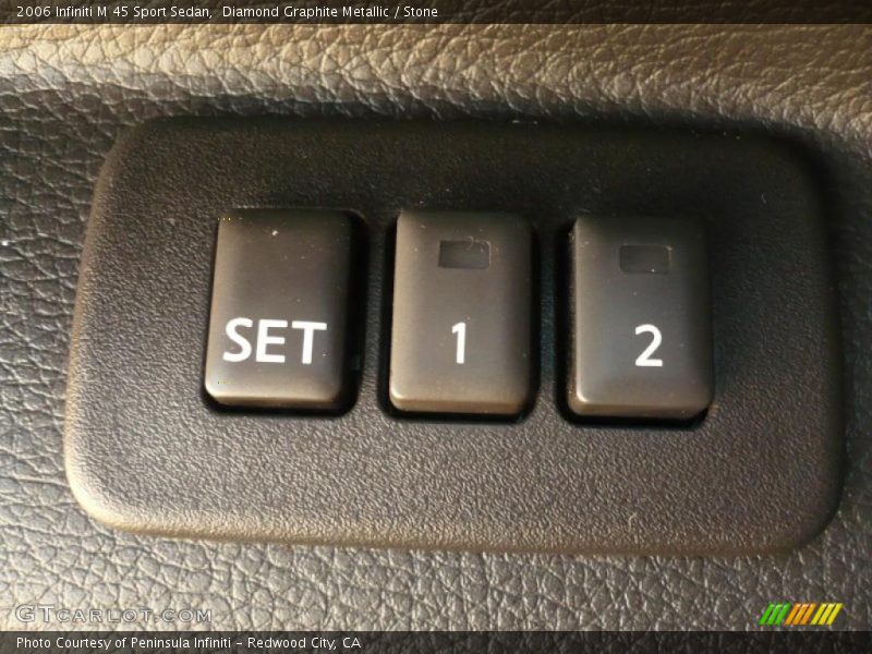 Diamond Graphite Metallic / Stone 2006 Infiniti M 45 Sport Sedan