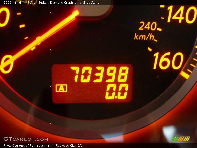 Diamond Graphite Metallic / Stone 2006 Infiniti M 45 Sport Sedan