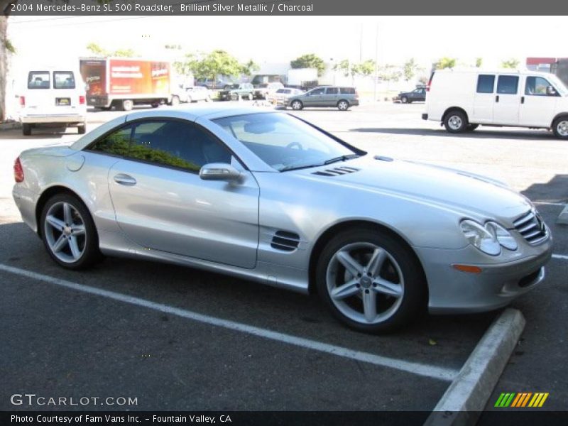  2004 SL 500 Roadster Brilliant Silver Metallic