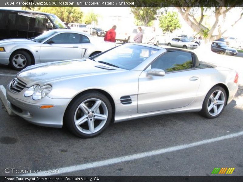  2004 SL 500 Roadster Brilliant Silver Metallic